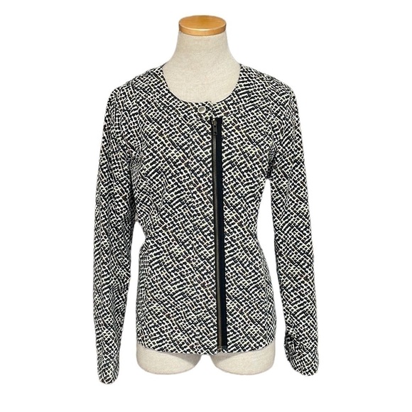 CAbi Jacket Blazer Cliffside Moto Zipper Size Medium - Picture 1 of 14